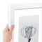 ArtToFrames 20x28" Matted Picture Frame with 16x24" Single Mat Photo Opening Framed in 1.25" White and 2" Mat (FWM-3966-20x28)